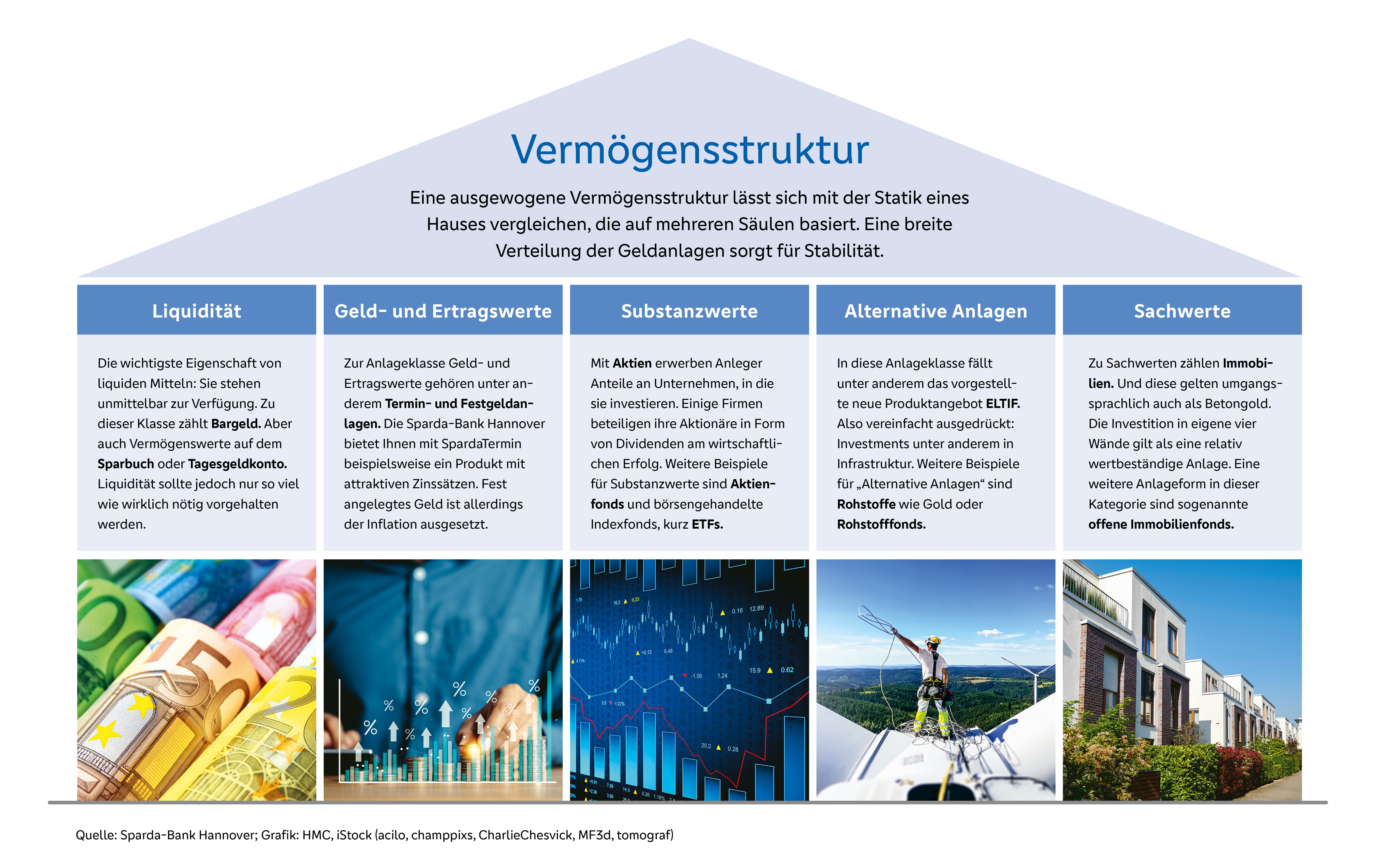 Vermögensstruktur – Infografik